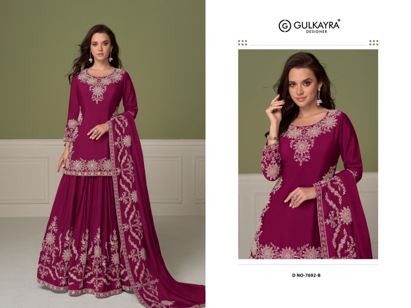 Saadgi By Gulkayra Chinon Embroidery Salwar Kameez